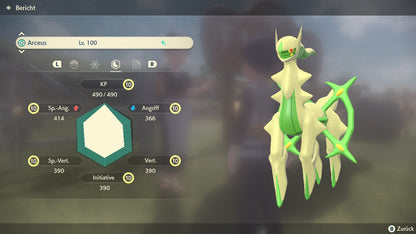 #493 Arceus-Pflanze PLA