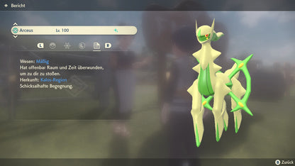 #493 Arceus-Pflanze PLA