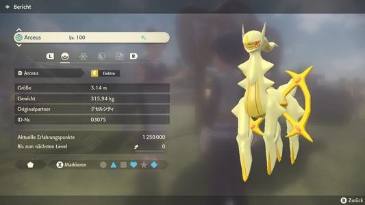 #493 Arceus-Elektro PLA
