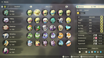 #493 Arceus-Elektro PLA