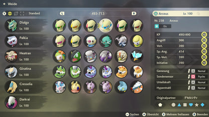 #493 Arceus-Eis PLA