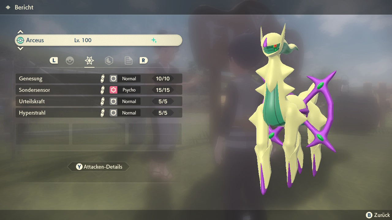 #493 Arceus-Drache PLA