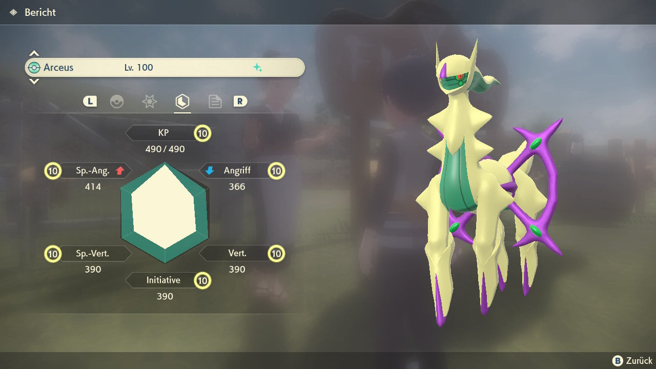 #493 Arceus-Drache PLA