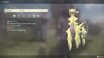 #493 Arceus-Unlicht PLA