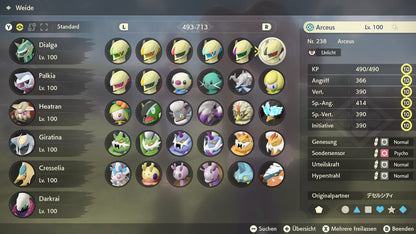 #493 Arceus-Unlicht PLA