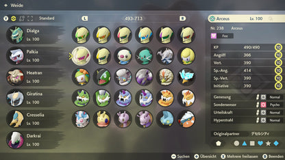 #493 Arceus-Fee PLA