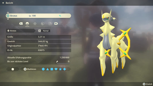 #493 Arceus Légende PLA