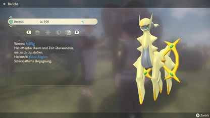 #493 Arceus-Legende PLA