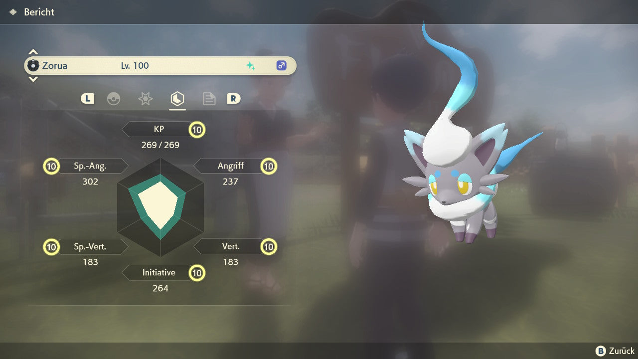 #570 Zorua-Hisui PLA
