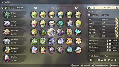#570 Zorua-Hisui PLA
