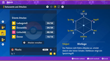 #25 Shiny Pikachu Sinnoh-Kappe