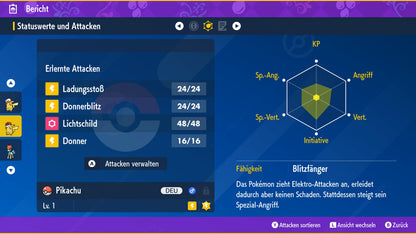 #25 Shiny Pikachu Weltreise-Kappe