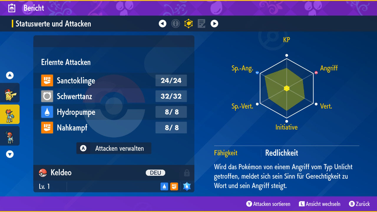 #647 Shiny Keldeo Standarform