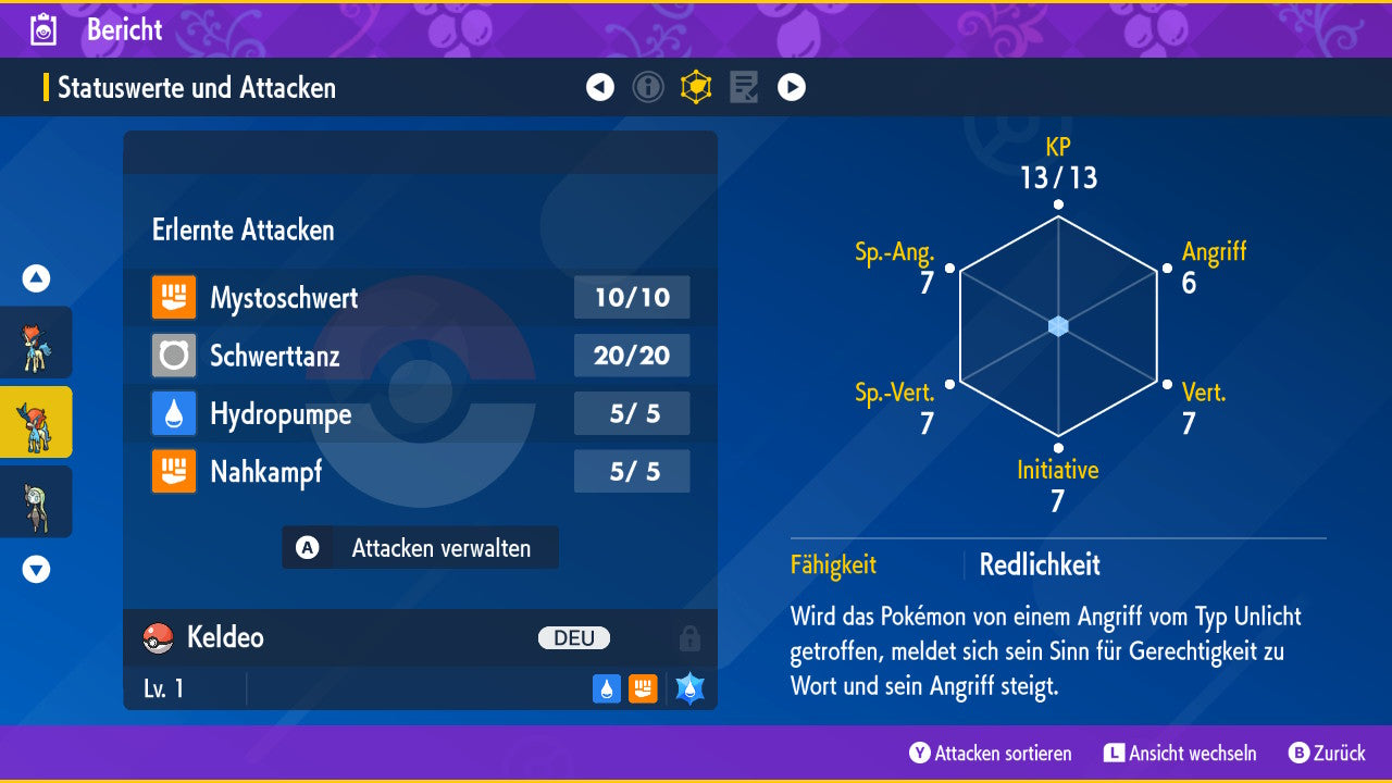 #647 Shiny Keldeo Resolutform