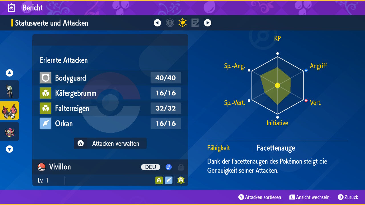 #666 Shiny Vivillion Pokeball-Muster