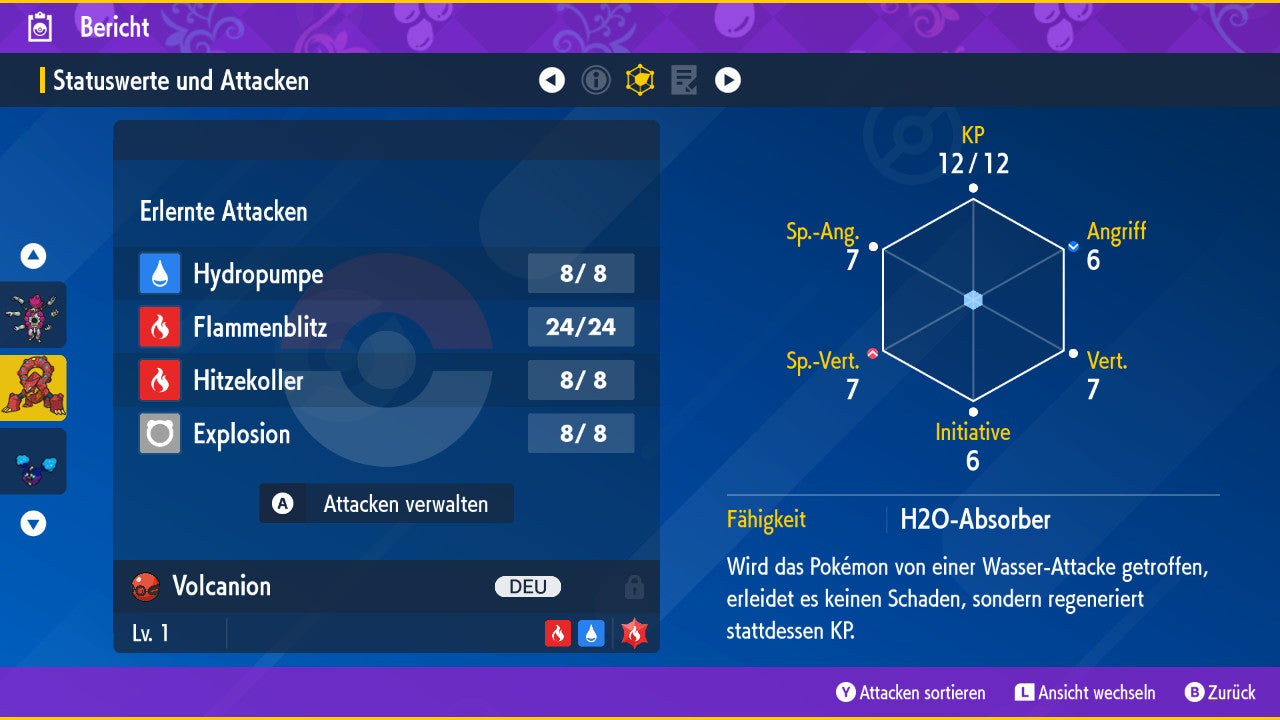 #721 Shiny Volcanion