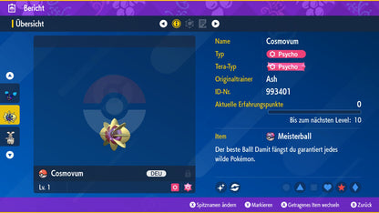 #790 Shiny Cosmovum