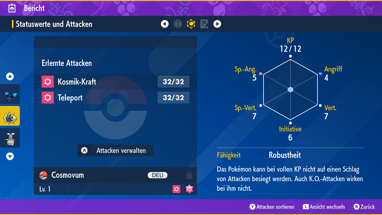 #790 Shiny Cosmovum