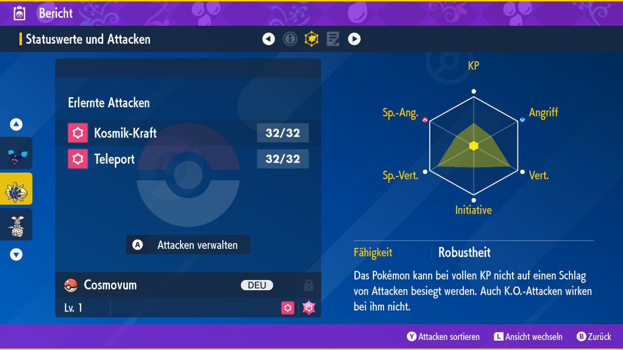 #790 Shiny Cosmovum