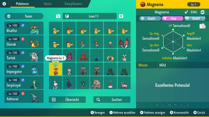#801 Shiny Magearna Originalfarbe