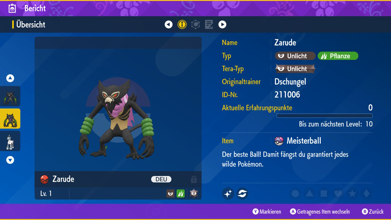 #893 Shiny Zarude Papa