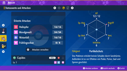#905 Shiny Cupidos Tiergeistform