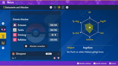 #999 Shiny Gierspenst Wanderform