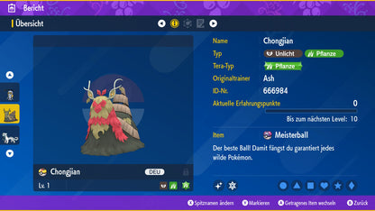 #1001 Shiny Chongjian