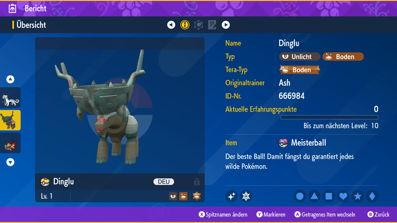 #1003 Shiny Dinglu