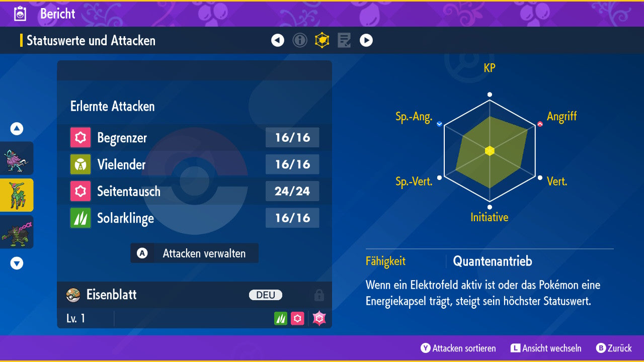 #1010 Shiny Eisenblatt
