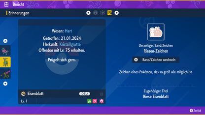 #1010 Shiny Eisenblatt
