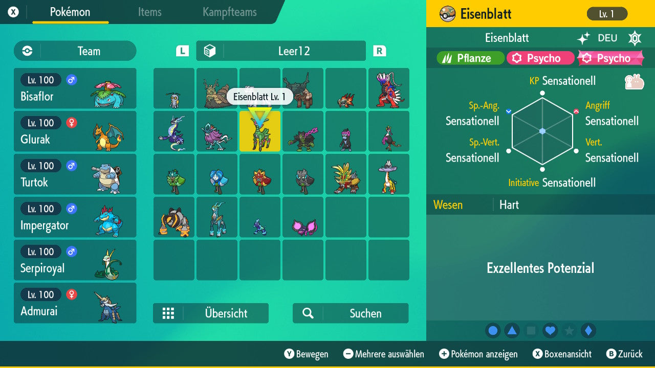 #1010 Shiny Eisenblatt