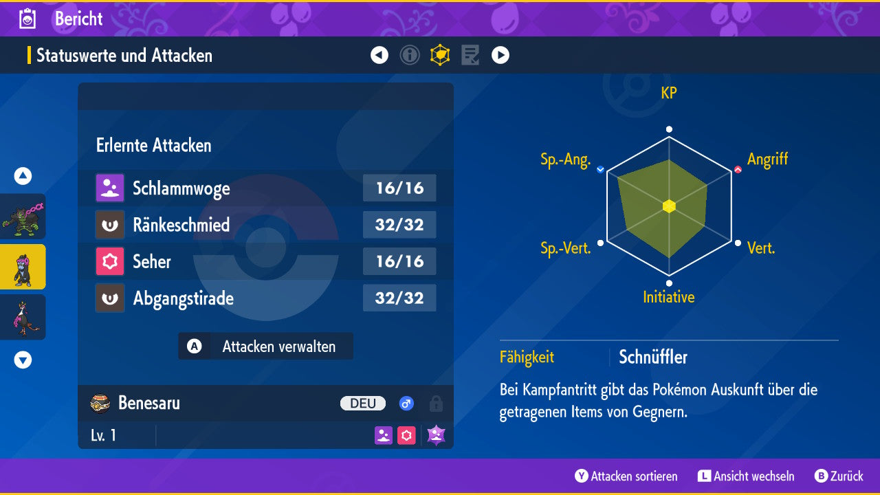#1015 Shiny Benesaru