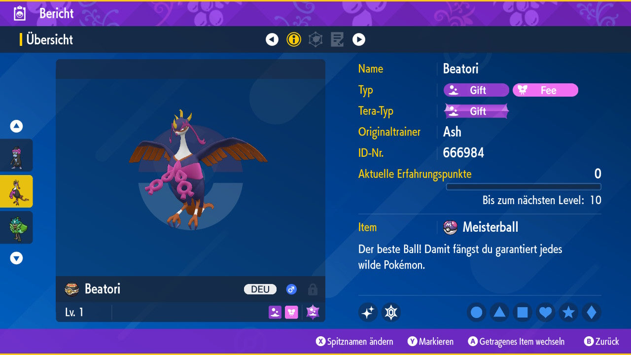 #1016 Shiny Beatori