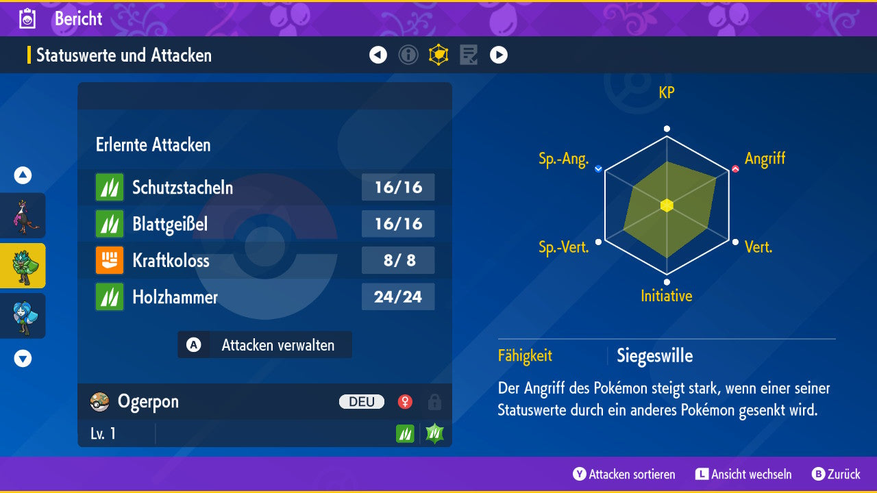 #1017 Shiny Ogerpon Türkisgrüne Maske