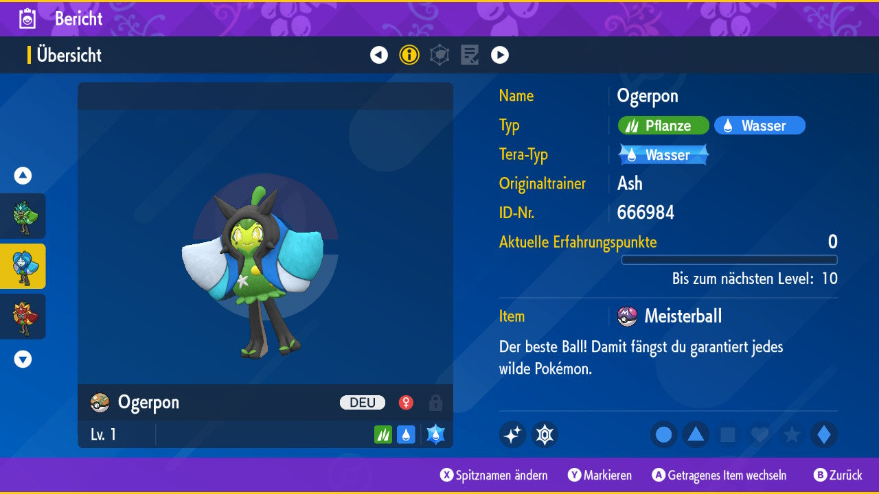 #1017 Shiny Ogerpon Brunnenmaske