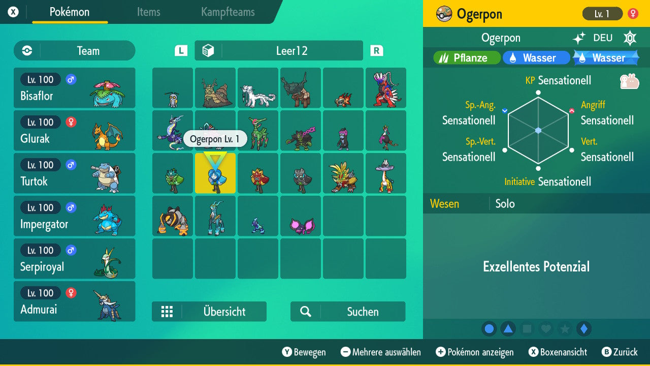 #1017 Shiny Ogerpon Brunnenmaske