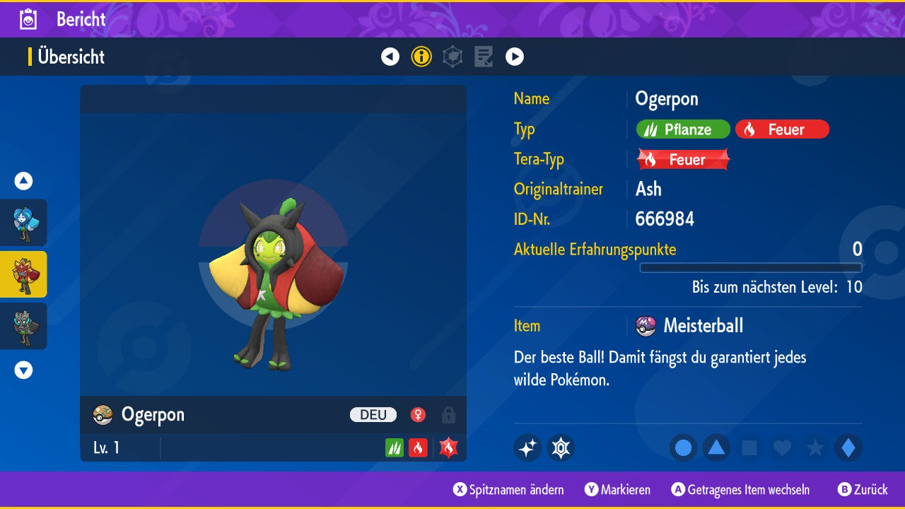 #1017 Shiny Ogerpon Ofenmaske