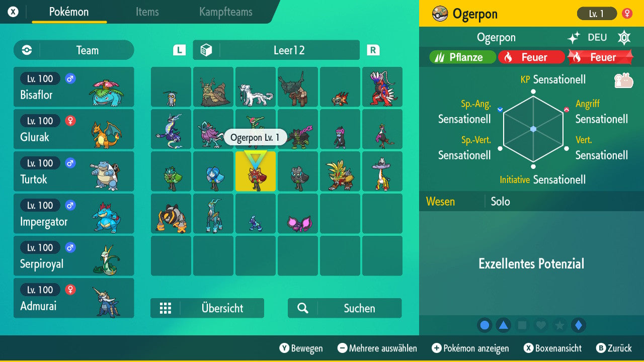 #1017 Shiny Ogerpon Ofenmaske