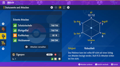 #1017 Shiny Ogerpon Fundamentmaske