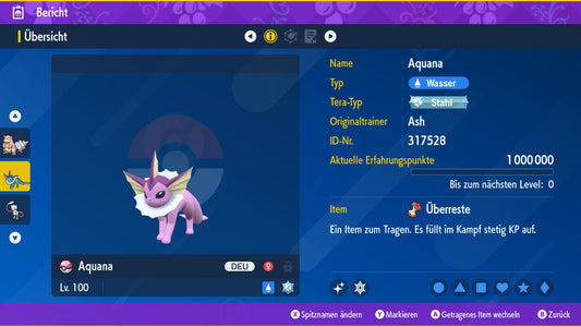 #134 Aquana T-Raid
