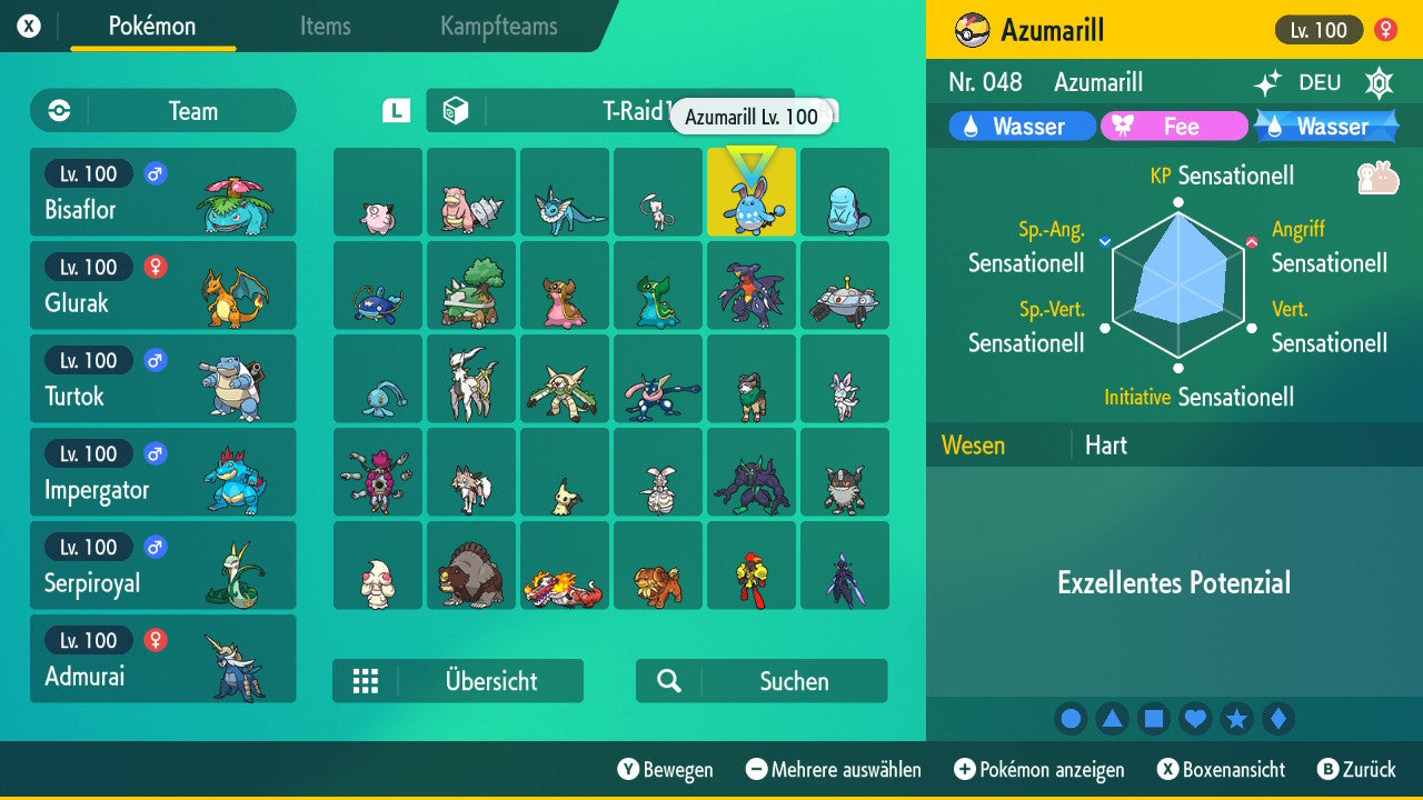 #184 Azumarill T-Raid