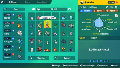 #423 Gastrodon Westlich T-Raid