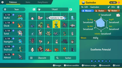 #423 Gastrodon Östlich T-Raid