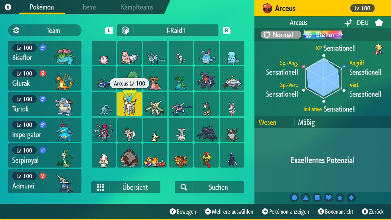 #493 Arceus T-Raid