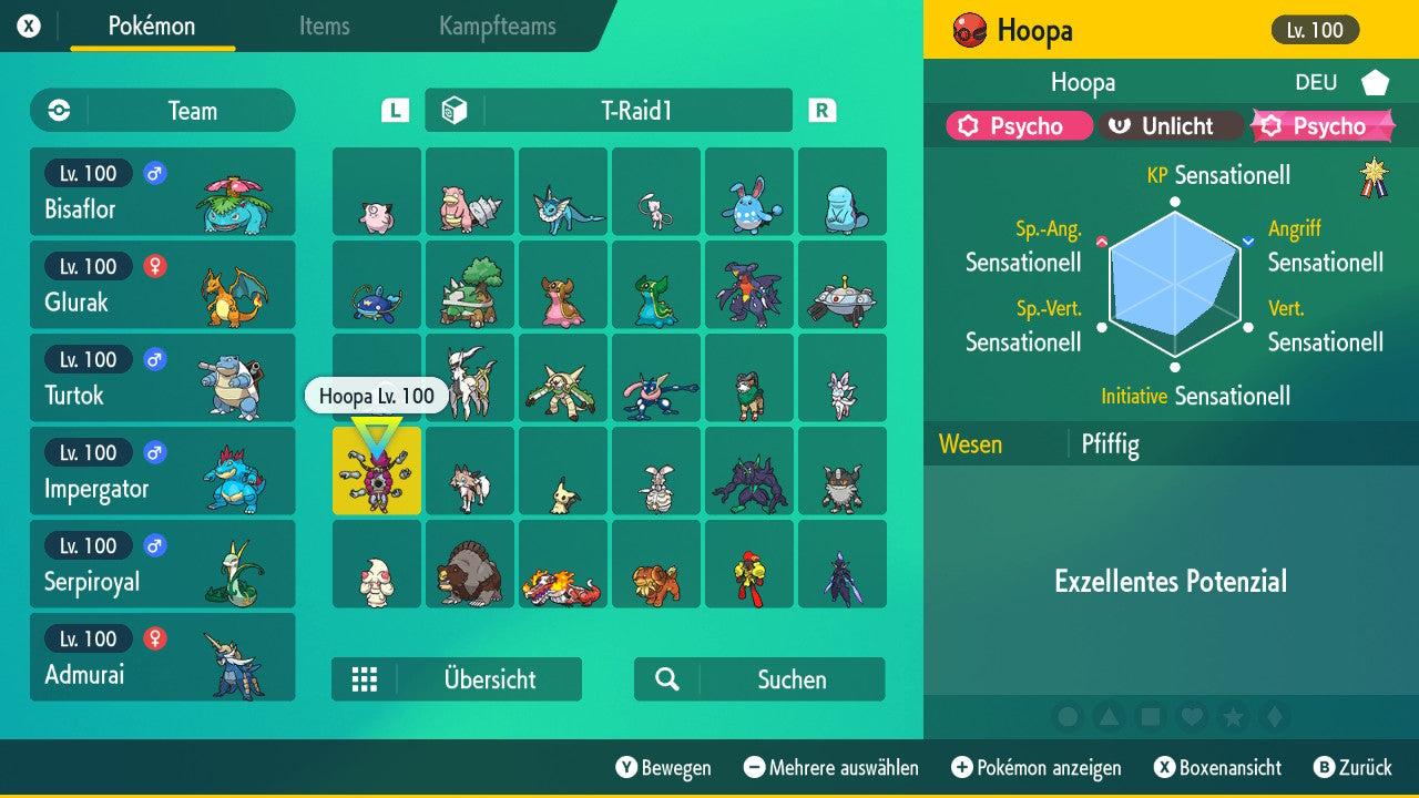 #720 Hoopa Entfesselt T-Raid