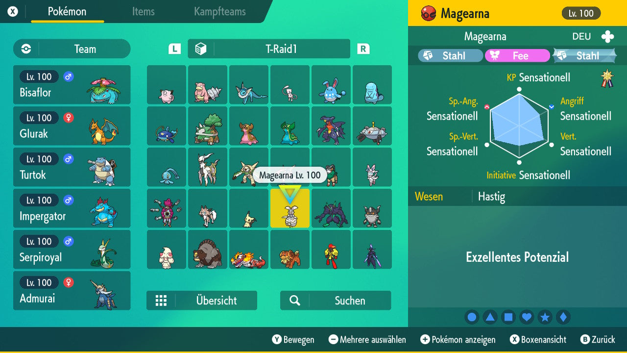 #801 Magearna T-Raid