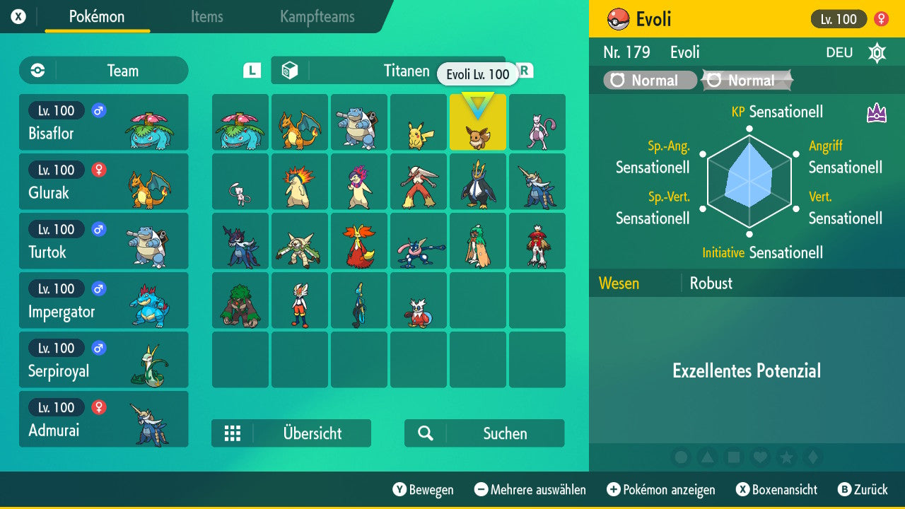 #133 Evoli Titanen