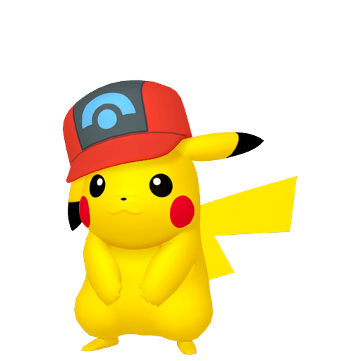 #25 Shiny Pikachu Sinnoh-Kappe