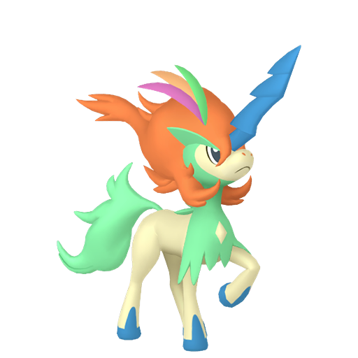 #647 Shiny Keldeo Resolutform SV